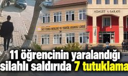 Manisa Turgutlu’da 11 öğrencinin yaralandığı silahlı saldırıda 7 tutuklama