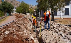 Marmaris Yeşilova Mahallesi’nde içme suyu şebekesi genişletiliyor