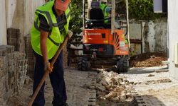 Menteşe’de fosseptik kokusuna karşı altyapı çalışması
