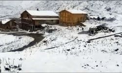 Rize’nin yaylalarına Eylül’de kar sürprizi