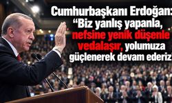 Cumhurbaşkanı Erdoğan: "Devletin malına, milletin malına el uzatanlarla da bizim işimiz olmaz, olamaz"