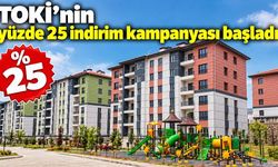 TOKİ'nin yüzde 25 indirim kampanyası başladı
