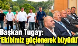 İstanbul’dan dönen Başkan Tugay üyelerle buluştu, önemli mesajlar verdi