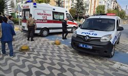 Otomobilin çarptığı yaşlı kadın yaralandı