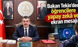 Bakan Tekin’den yeni eğitim öğretim yılı mesajı: Yapay zekâ ve dijital dünyaya dikkat çekti