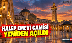 Halep Emevi Camisi 13 yıl sonra ibadete açıldı