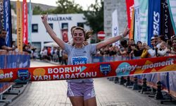 9. Uluslararası Bodrum Yarı Maratonu tamamlandı