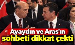 Muğla'da Cumhuriyet resepsiyonu! Ayaydın ve Aras'ın sohbeti dikkat çekti