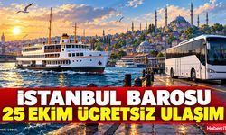 İstanbul Barosu genel kurulu için 25 Ekim’de ücretsiz ulaşım