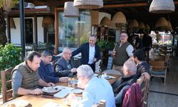 Hisarönü esnafı sorunlarını Başkan Demirtaş'a anlattı