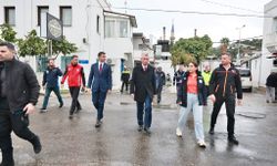 Bodrum'da yağış seferberliği! Başkan Mandalinci gün boyu sahadaydı