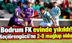 Bodrum FK evinde yıkıldı! Keçiörengücü'ne 2-0 mağlup oldu