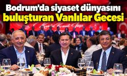 Bodrum'da Vanlılar Gecesi! Pervin Buldan, Kadem Mete ve Ahmet Aras bir arada