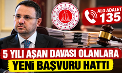 BAKAN GÜRLEK DUYURDU! UZUN SÜREN DAVALAR İÇİN YENİ ADIM