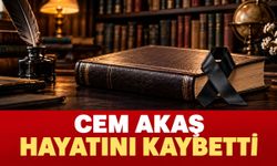 Can Yayınları Genel Yayın Yönetmeni Cem Akaş hayatını kaybetti