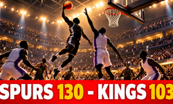 Spurs, Kings'i 130-103 yendi: Wembanyama 29 sayı attı