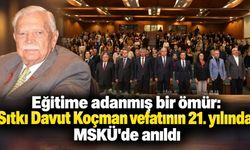 Eğitime adanmış bir ömür: Sıtkı Davut Koçman’a vefa