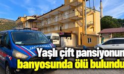 Denizli’de yaşlı çift pansiyonun banyosunda ölü bulundu