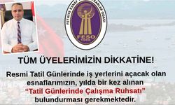 Fethiye'de esnafa tatil günlerinde çalışma ruhsatı uyarısı!