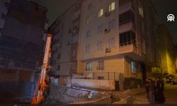 İstanbul'da çökme tehlikesi! 2 apartmanda 20 daire tahliye edildi