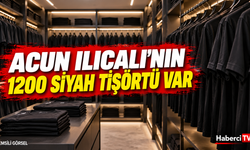 Acun Ilıcalı’nın siyah tişört sayısı 1.200’e ulaştı