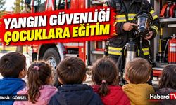 Tunceli’de anaokulu öğrencilerine yangın güvenliği eğitimi