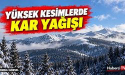 Sarıkamış’ın yüksek kesimleri karla kaplandı