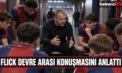 Flick, Galatasaray galibiyetinin ardından devre arası konuşmasını anlattı