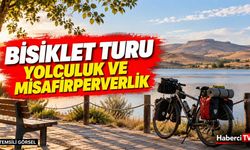Avrupa turundaki Kevin Crowley Beyşehir Bisiklet Evi’nde ağırlandı