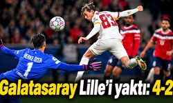 Galatasaray Fransa'da Lille’i yaktı: 4-2