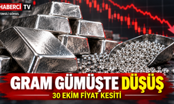 Gram gümüşte 30 Ekim 18.15 kesiti: Satış 79,32 TL