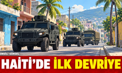 El Salvador askerleri Haiti’de ilk devriyeye çıktı