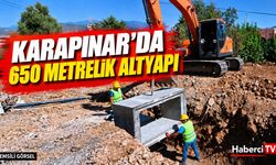 Fethiye Karapınar’da 650 metrelik drenaj projesi: Hedef 2027’den önce bitirmek