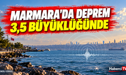 Marmara Denizi’nde Yalova açıklarında 3,5 büyüklüğünde deprem