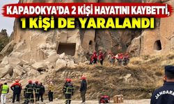 Kapadokya'da kaya parçalarının altında kalan 2 kişi hayatını kaybetti