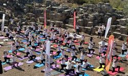 Gençler Kaunos Antik Kenti’nde spor ve tarihle buluştu