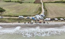 Sinop’ta kayıp polis için havadan ve karadan arama çalışmaları devam ediyor