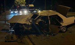 Konya’da iki otomobil çarpıştı: 5 yaralı