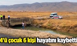 Mardin'de kaza! 4'ü çocuk 6 kişi hayatını kaybetti