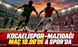 Kocaelispor-Mazıdağı Fosfat maçı saat kaçta, hangi kanalda?