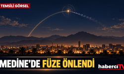 Suudi Koalisyonu Medine Bölgesinde Seyir Füzesini Önledi