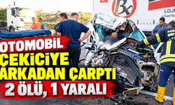 Mersin’de otomobil çekiciye arkadan çarptı: 2 ölü, 1 yaralı