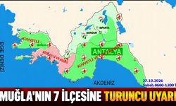 Meteoroloji'den Muğla'ya turuncu alarm! Şiddetli ve aşırı yağış bekleniyor
