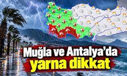 Bahar havası yerini soğuk ve yağışa bıraktı. Muğla ve Antalya’da yarına dikkat
