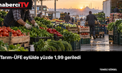 Tarım-ÜFE eylülde yüzde 1,99 geriledi