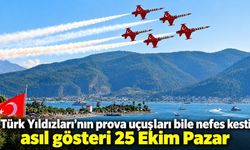 Türk Yıldızları’nın provası bile nefes kesti!