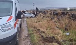 Şarampole devrilen otomobilin sürücüsü öldü