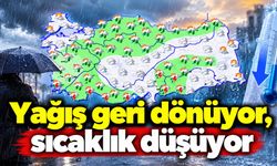 Muğla'da yağış geri dönüyor! Sıcaklıklar düşecek
