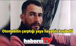 Otomobil yayalara çarptı: 1 ölü, 1 yaralı