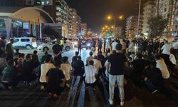 Yaya geçidinde kaza sonrası mahalle sakinleri yolu trafiğe kapattı